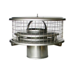 Weathershield 10 Inch MBL Chimney Cap with 1 Inch Mesh - 16 Inch Lid