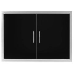 Wildfire 30 x 21 Inch Stainless Steel Double Door