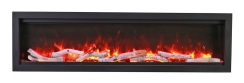 Amantii 50 Inch Symmetry Bespoke Smart Electric Fireplace