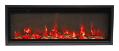 Amantii 50 Inch Symmetry Extra Slim Smart Electric Linear Fireplace