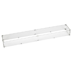American Fire Products Linear Glass Flame Guard for 60 x 6 Drop-In Fire Pit Pans