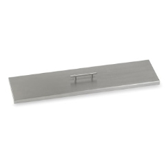 American Fire Products Linear Stainless Steel Cover for 60 x 6 Drop-In Fire Pit Pans