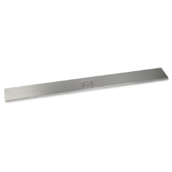 American Fire Products Linear Stainless Steel Cover for 72 x 6 Drop-In Fire Pit Pans