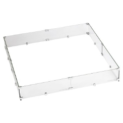 American Fire Products Square Tempered Glass Flame Guard for 36 Inch Drop-In Fire Pit Pans