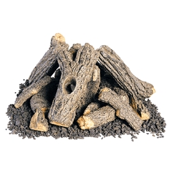 American Fyre Designs Campfyre Gas Log Set With Wood Chips