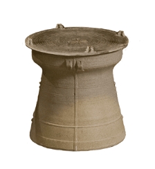 American Fyre Designs Rain Drum Propane Tank Enclosure and End Table