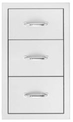 American Made Grills 17 Inch Triple Drawer