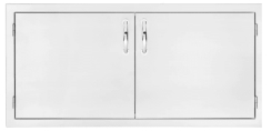 American Made Grills 45 Inch Double Access Door with Masonry Frame Return