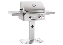 American Outdoor Grill 24 Inch T-Series Natural Gas Grill with Patio Post Package