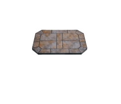 American Panel 24 x 36 Inches Tartara Octagon Type 2 Stove Board