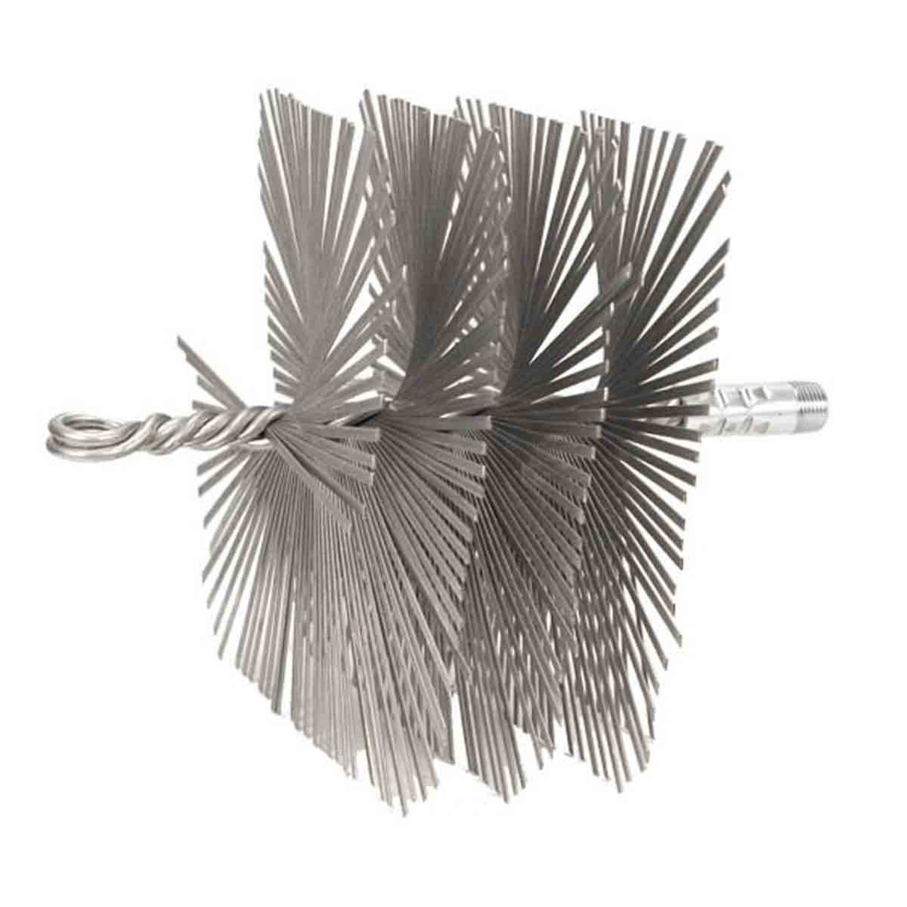 AW Perkins 12 Inch Square Heavy Duty Flat Wire Chimney Brush