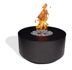 Warming Trends 42 Inch Round AON Gas Fire Table - Push Button