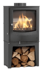 Arada Stoves Grey Log Storage for Farringdon 12 Eco Wood Burning Stoves