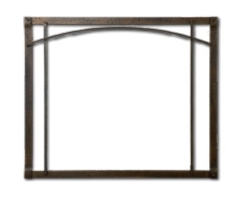 Empire Forged Iron Arch Inset for Rainier Fireplace Insert