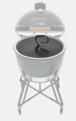 Arteflame 24 Inch Solid Steel Insert for Green Egg Style or Kamado Plancha Griddles