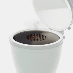 Arteflame 24 Inch Steel Grill Grate Combination Insert for Green Egg or Kamado Plancha Griddles