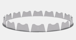 Arteflame 10 Inch Stainless Steel Food Saver for 20 Inch Grills