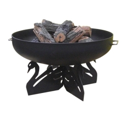 Aspen Industries Master Flame Black Swan Fire Pit Bowl