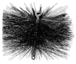 AW Perkins 4 1/4 x 7 Inch Buttonlok Oval Heavy Duty Wire Brush