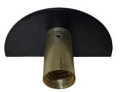 AW Perkins 5 Inch Fixed Scraper with Universal Thread