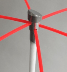 AW Perkins Slick Rod with Snagless Whip Head - 7/16 Inch