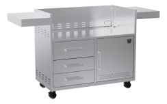 Bear Grill Stainless Steel Cart for 5-Burner Gas Grills