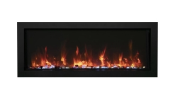 Amantii 50 Inch Panorama Slim Built-In Smart Electric Linear Fireplace