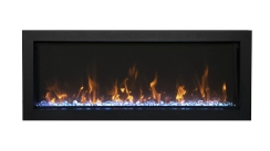 Amantii 60 Inch Panorama Slim Built-In Smart Electric Linear Fireplace