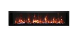 Amantii 60 Inch Panorama Extra Slim Built-In Smart Electric Linear Fireplace