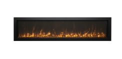 Amantii 88 Inch Panorama Slim Built-In Smart Electric Linear Fireplace