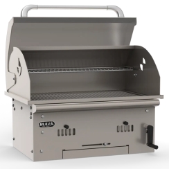 Bull Outdoors 30 Inch Bison Premium Stainless Steel Built-In Charcoal Grill