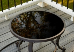Outdoor Greatroom Company 20 Inch Diameter Tempered Glass Burner Cover
