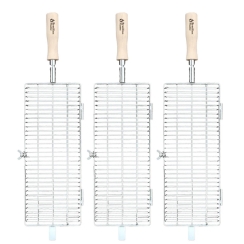 Brazilian Flame Rotisserie Grill Basket Set