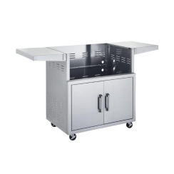 Broilmaster 34 Inch Stainless Steel Cart for Cart-Mounted Stainless Gas Grills