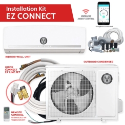 Buck Cool Mini-Split EZ Connect 18k BTU Complete Kit