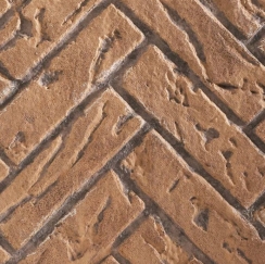 Superior Buff Herringbone Ceramic Liner for DRT63ST See-Through Fireplaces