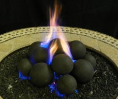 Formation Creation Assorted Cannonballs with Lava Granules - Set of 14