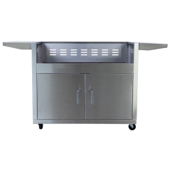 Buck Stove Stainless Steel Cart for 40 Inch Gas Grills