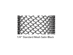 Cascade 24 x 24 Inch Replacement Black Standard Fireplace Mesh Panels Kit