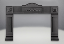 Cast Iron Surround Kit for Napoleon Fireplace Inserts