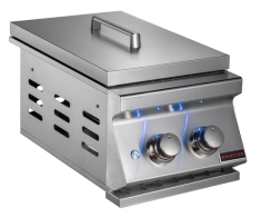 Whistler Grills Stainless Steel Double Side Gas Burner