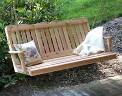 Creekvine Designs 2 Foot Cedar Countryside Porch Swing