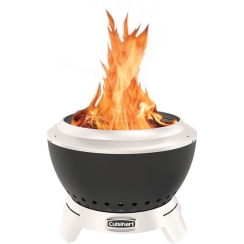 Cuisinart Grill 19 1/2 Inch Steel Cleanburn Smokeless Wood Burning Fire Pit