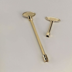 Copperfield 18-in. Brass Finish Shut-Off Valve Key - 47126