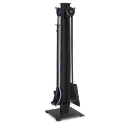 Costway 32 Inch 5-Piece Straight Bar Fireplace Tool Set