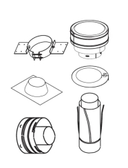Superior SecureFlex 6/12 to 12/12 Pitch Vertical Termination for Flex Vent