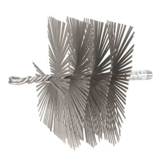AW Perkins 7 Inch Square Heavy Duty Flat Wire Chimney Brush