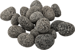 Dagan 1 to 2 Inch Tumbled Lava Stones - 10 Pound Bag