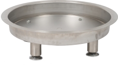 Dagan 19 Inch Adjustable Gas Fire Pit Pan