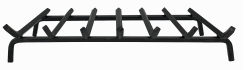 Dagan 29 Inch Seven Bar Black Steel Fireplace Grate